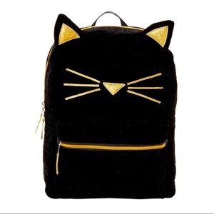 Critters Velveteen Kitty Backpack 🐈⬛